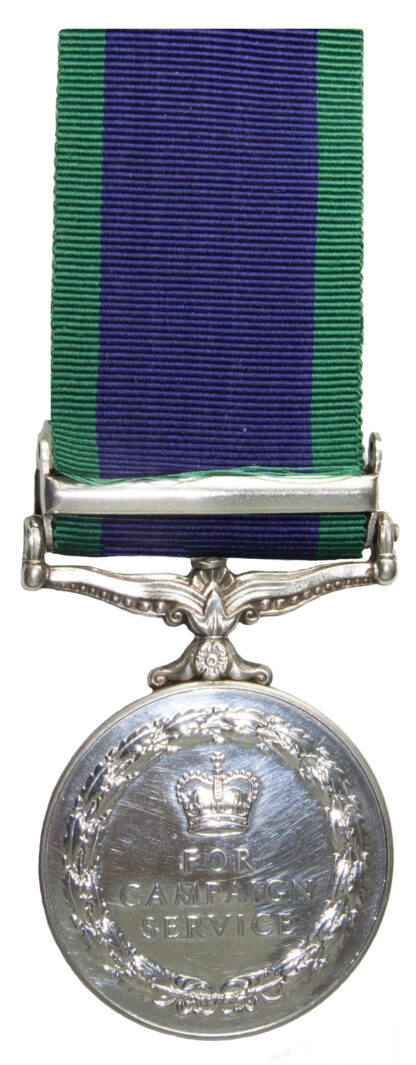 GSM 1962-2007, Malay Peninsula, to Mechanic 1 A. Slocombe