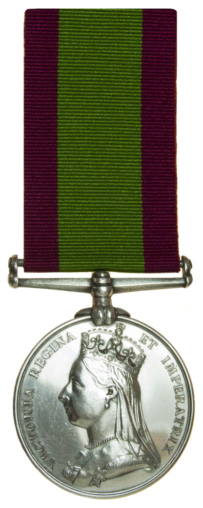 Afghanistan Medal 1878-80 to Pte. P. Harrington, 1/25th Foot