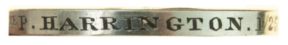 Afghanistan Medal 1878-80 to Pte. P. Harrington, 1/25th Foot