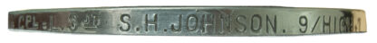 Military Medal to Cpl L. Sjt. S.H. Johnson, 9th Battalion