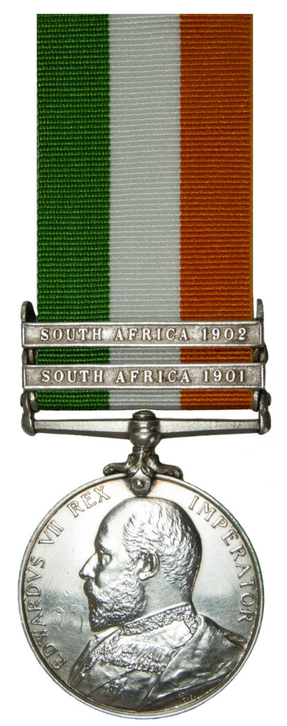 KSA Medal 1901-02 to Pte. E. Pearce, Grenadier Guards