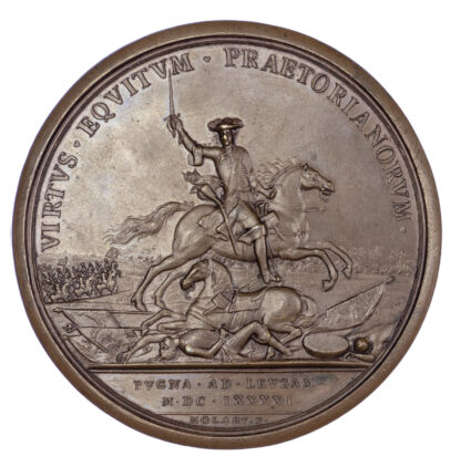 France, Louis XIV Battle of Leuze medal, 1691