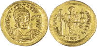 Justin I, Solidus