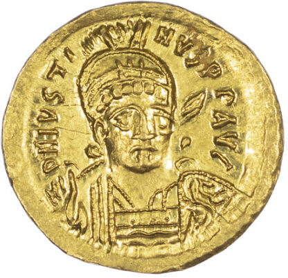 Justin I, Solidus