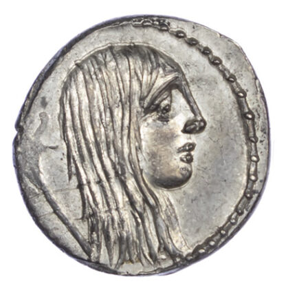 L. Hostilius Saserna AR Denarius