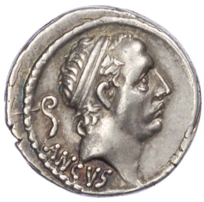 L. Marcius Philippus, Silver Denarius