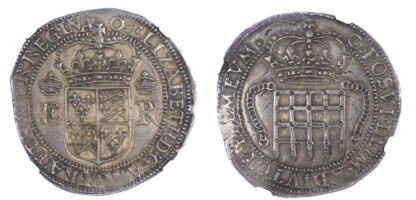 Elizabeth I Portcullis Money Four Testerns S2607B