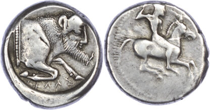 Sicily, Gela, Silver Didrachm