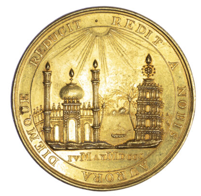 India, College of Fort William, Honorary medal, 1815