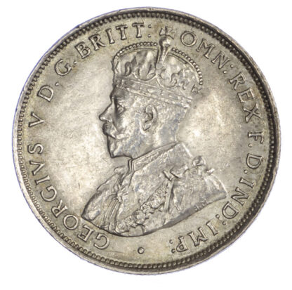 Australia, George V, silver Florin, 1911 (London)
