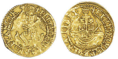 Elizabeth I Gold Quarter Angel S2528