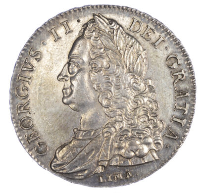 1746 Lima George II Crown GEF