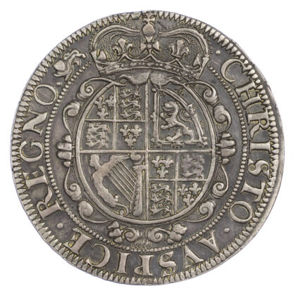 Charles I York Mint Halfcrown Type 7 Bold GVF - NEF