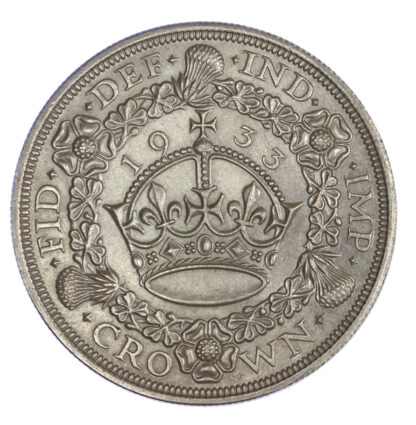 1933 George V Wreath Crown GEF