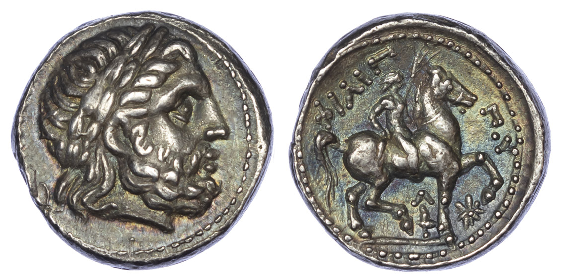 Philip II, Silver Tetradrachm