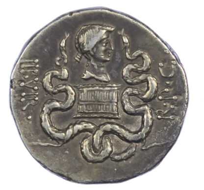 Mark Antony and Octavia, Silver Tetradrachm