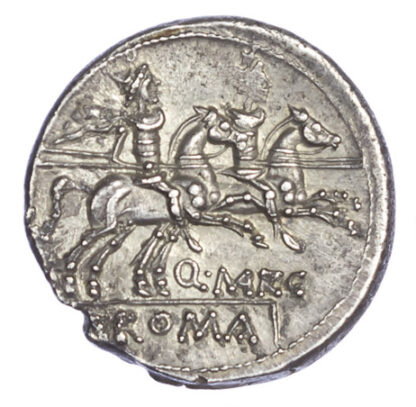 Q. Marcius Libo, Silver Denarius
