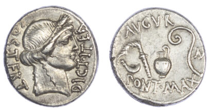 Julius Caesar, Silver Denarius