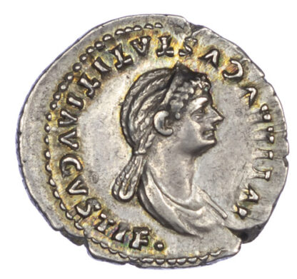Julia Titi, Silver Denarius