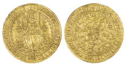 Henry VII Sovereign S2176 About EF