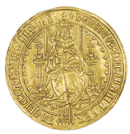 Henry VII Sovereign S2176 About EF