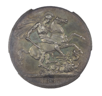 1887 Proof Victoria Crown Proof 64+