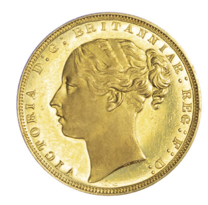 1871 Plain Edge Proof Sovereign S.3856; W&R.316 R4