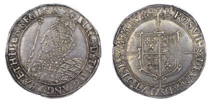 1601 Elizabeth I Crown S 2582 About EF