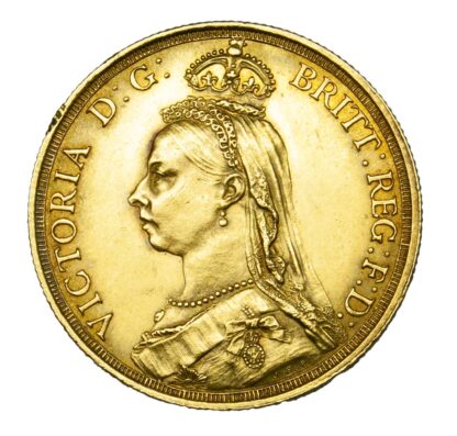 Victoria 1887 Gold Two Pounds