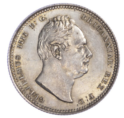 1836 William IV Shilling Extremely Fine