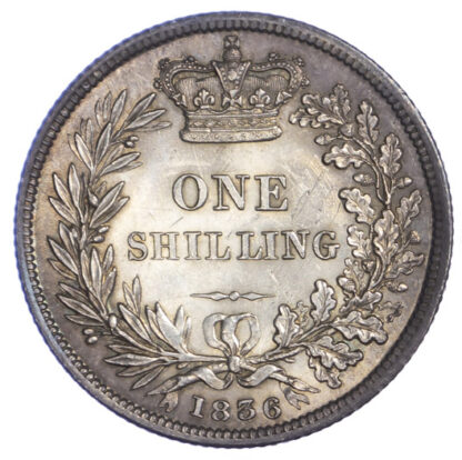 1836 William IV Shilling Extremely Fine