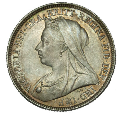 Victoria 1896 Silver Shilling