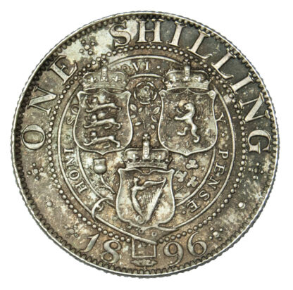 Victoria 1896 Silver Shilling
