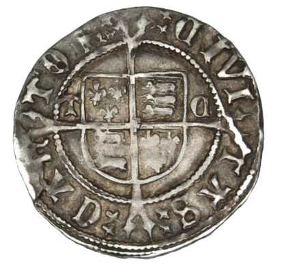 Henry VIII Halfgroat Canterbury - Second Coinage