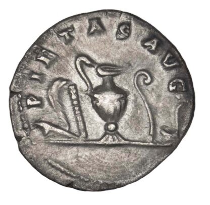 Marcus Aurelius (as Caesar), Silver Denarius