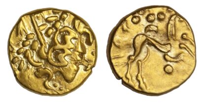 Ambiani, Gold Stater, 'Gallo-Belgic C'