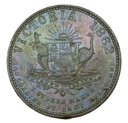 Australia, Miller Brothers, Copper Penny Token