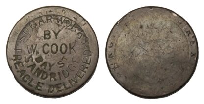 Australia, W.C. Cook, Copper Penny Token