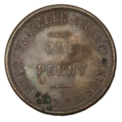 Flavelle Bros. & Co., Australia, Copper Penny Token