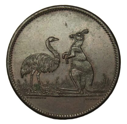 Flavelle Bros. & Co., Australia, Copper Penny Token