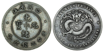China, silver 50 Cents, 1898