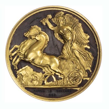 Battle of Vittoria, Wellington, silver medal 1813