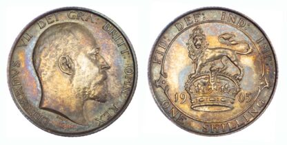 1905 Edward VII Shilling GEF
