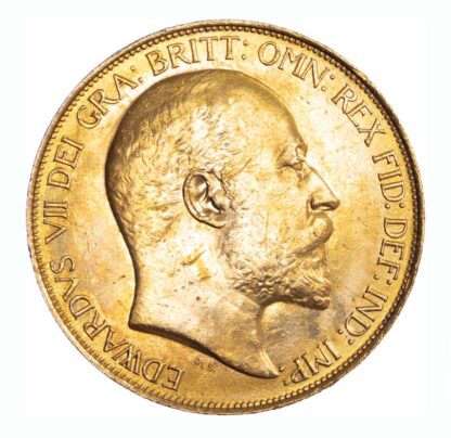 1902 Edward VII Currency Five Pounds - Almost Uncirculated