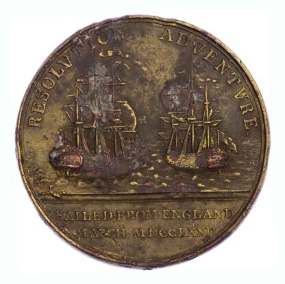 1772 Captain Cook Medallion