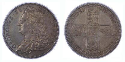 1746 George II Proof Crown Superb As Struck