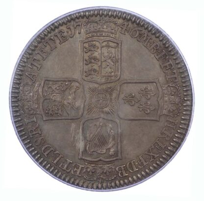 1746 George II Proof Crown Superb As Struck
