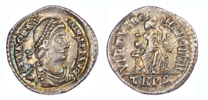 Magnus Maximus, Silver Siliqua