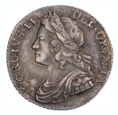 1737 George II Roses and Plumes Shilling