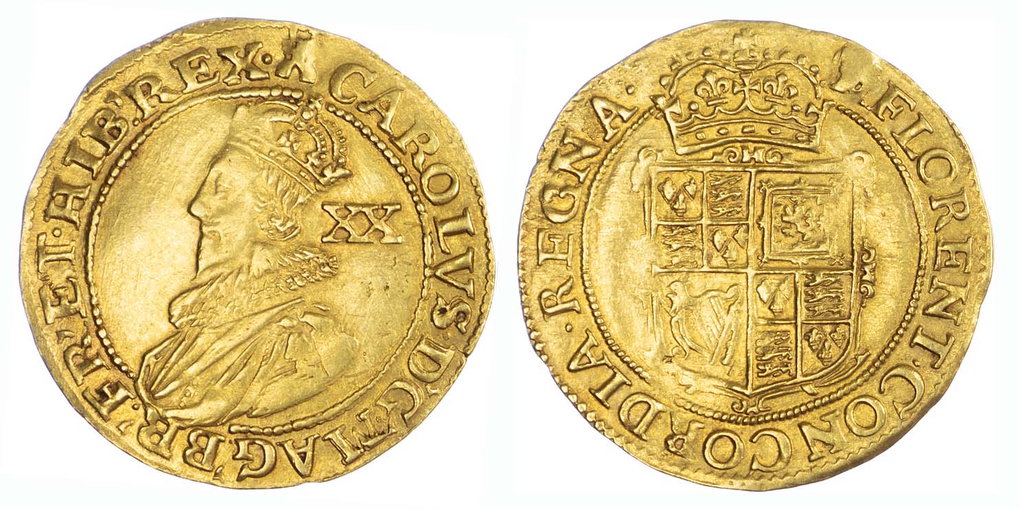 Charles I Unite Group B mm Castle GVF Charles I Unite Group B mm Castle GVF